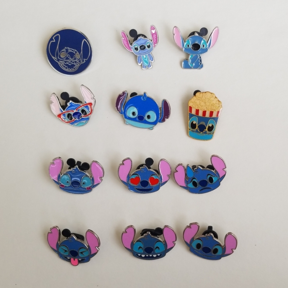 Stitch Enamel Pins